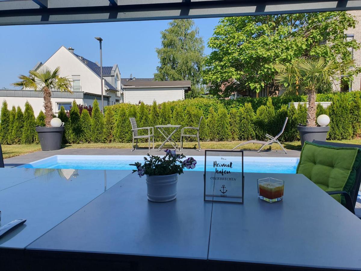 Grosszuegige Unterkunft Mit Terrasse Oberbrechen Exteriör bild