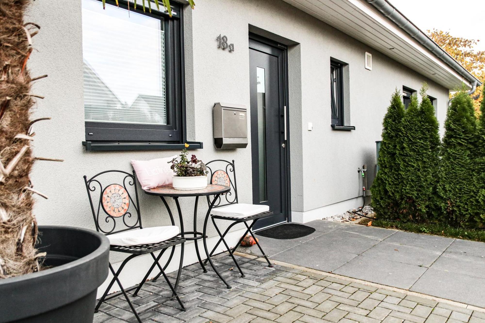 Grosszuegige Unterkunft Mit Terrasse Oberbrechen Exteriör bild