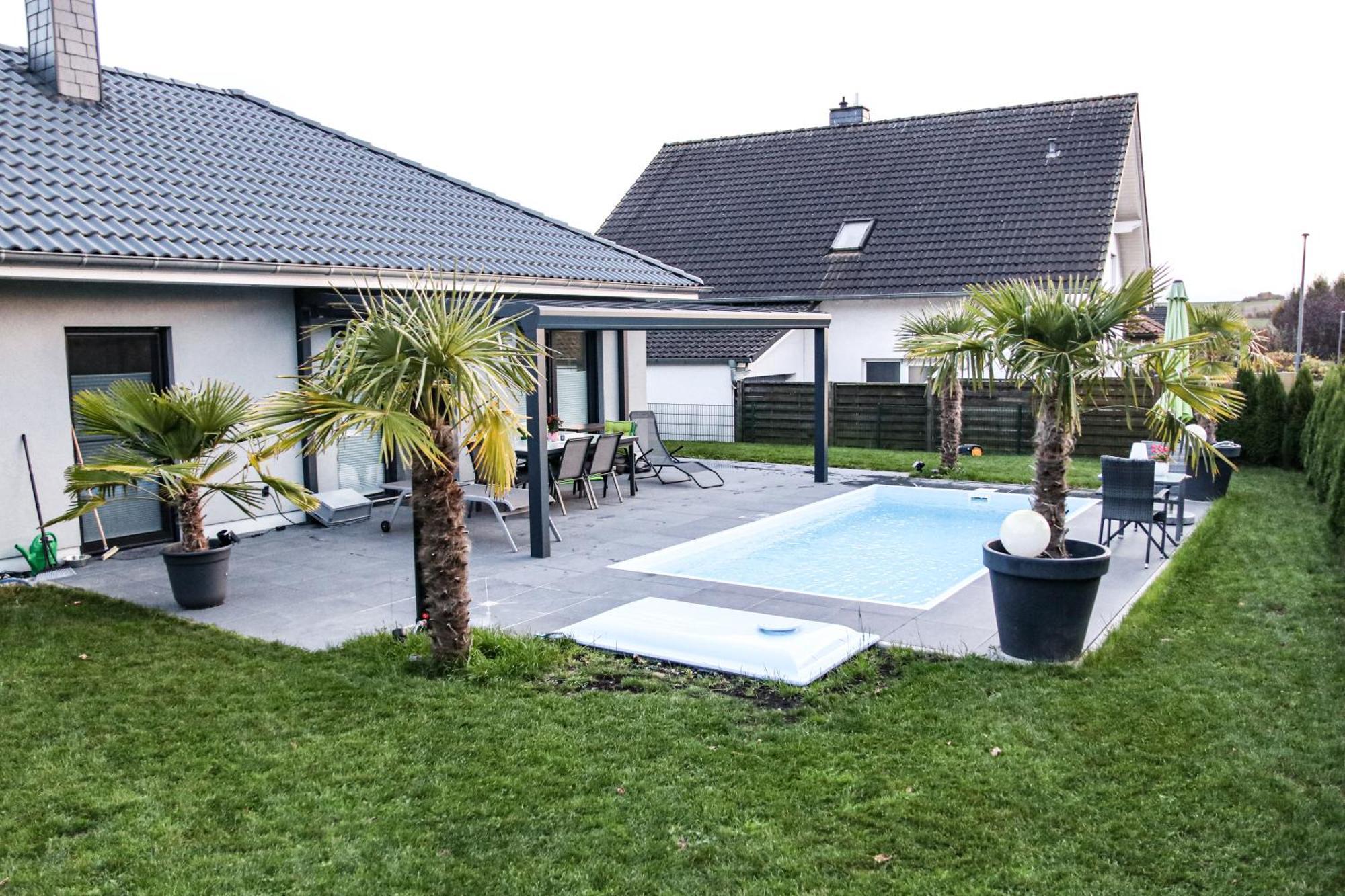Grosszuegige Unterkunft Mit Terrasse Oberbrechen Exteriör bild