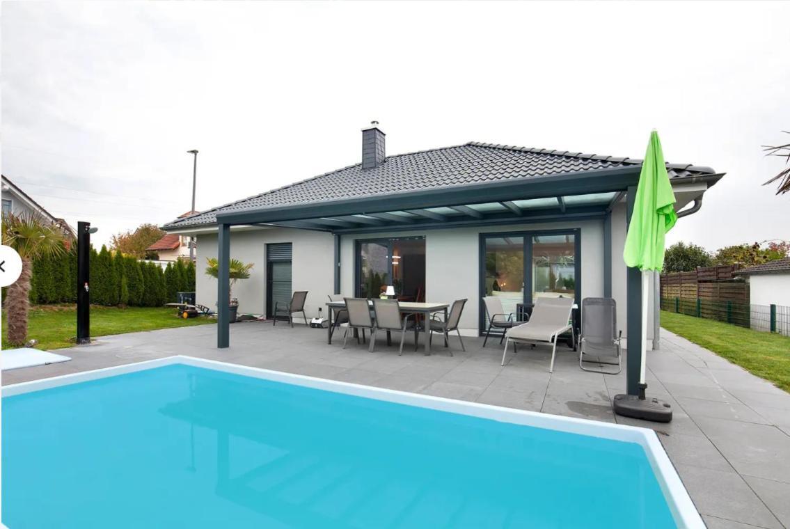 Grosszuegige Unterkunft Mit Terrasse Oberbrechen Exteriör bild