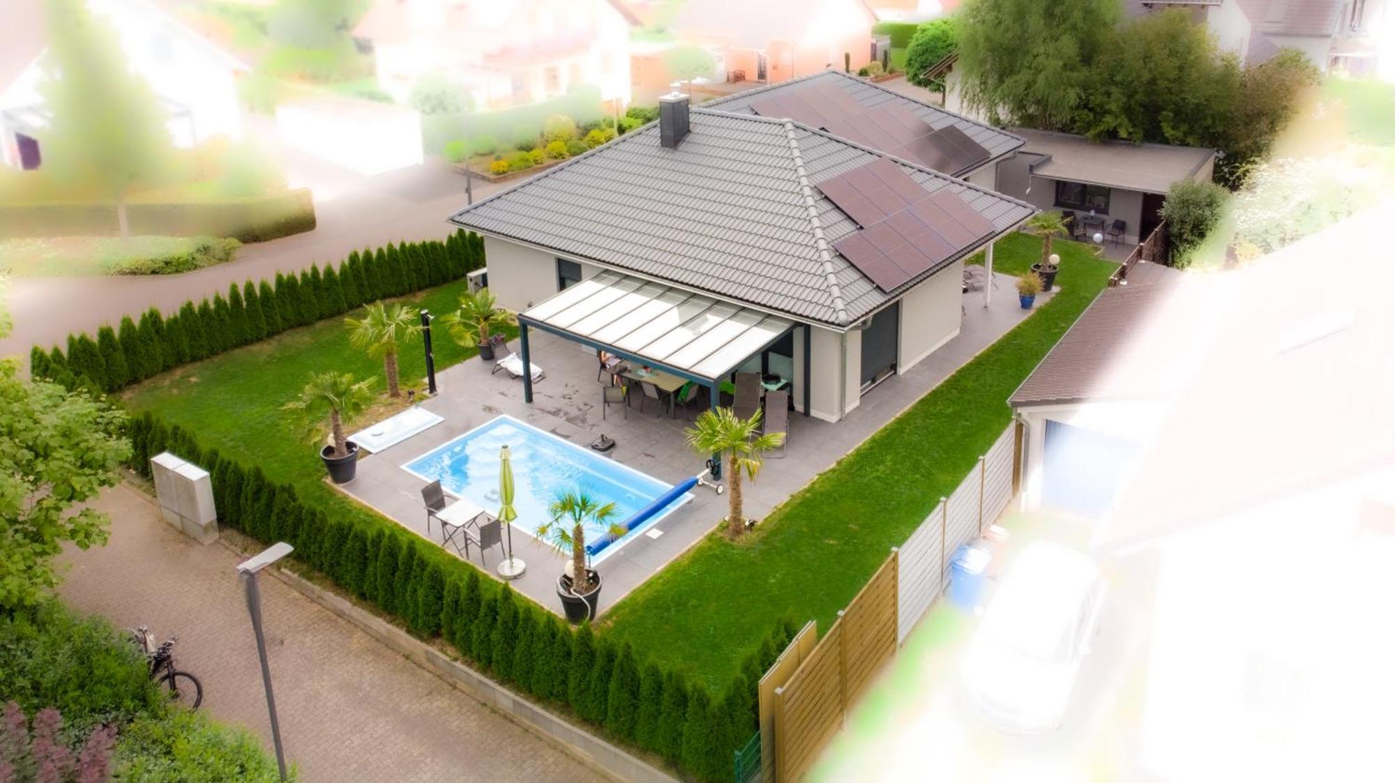 Grosszuegige Unterkunft Mit Terrasse Oberbrechen Exteriör bild