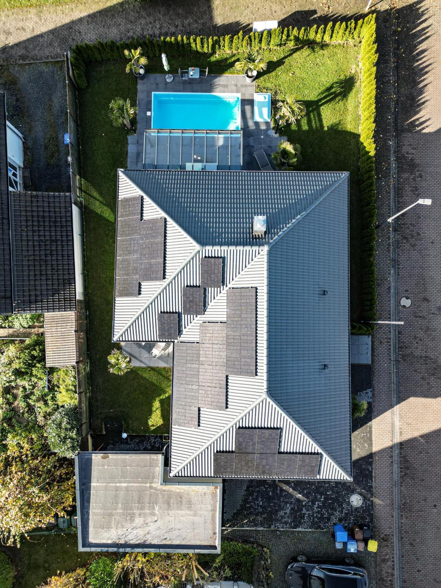 Grosszuegige Unterkunft Mit Terrasse Oberbrechen Exteriör bild